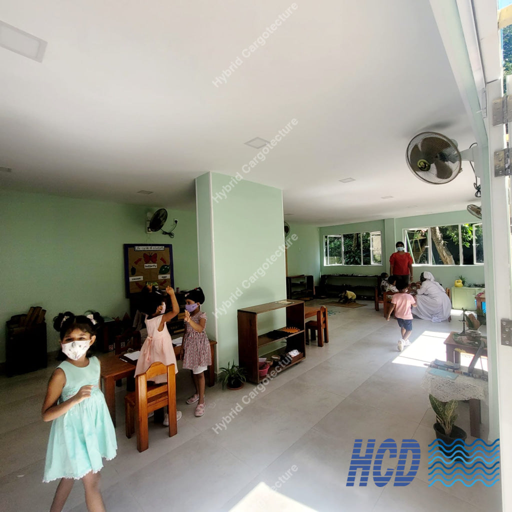 LPF Academy, Dehiwala | Three Storey Containerized Building - Second Image