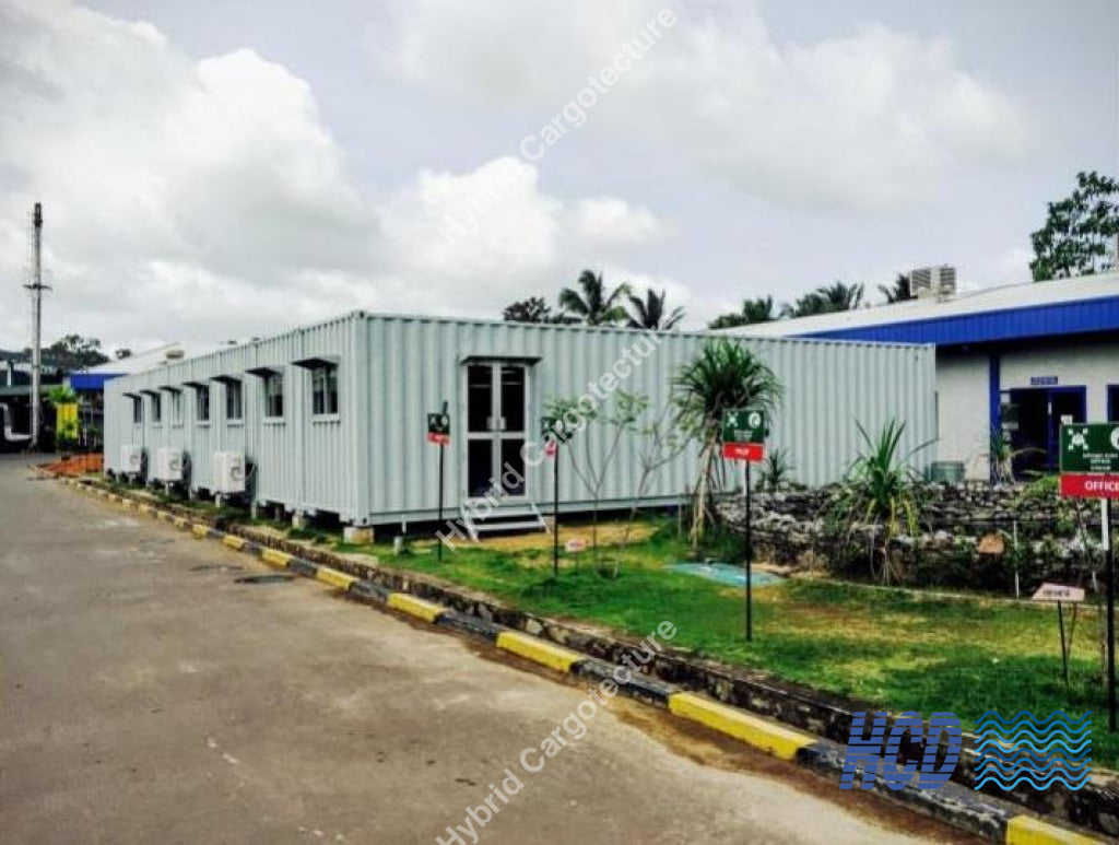 Hybrid Mega Office Space - Hybrid Cargotecture Development | We are Sri Lanka’s #1 innovative supplier in shipping container and civil building solutions, hybrid hotels, hybrid homes, shipping container homes, including office containers, shipping container office, ISO containers, shipping container conversion and steel fabricated boxes..