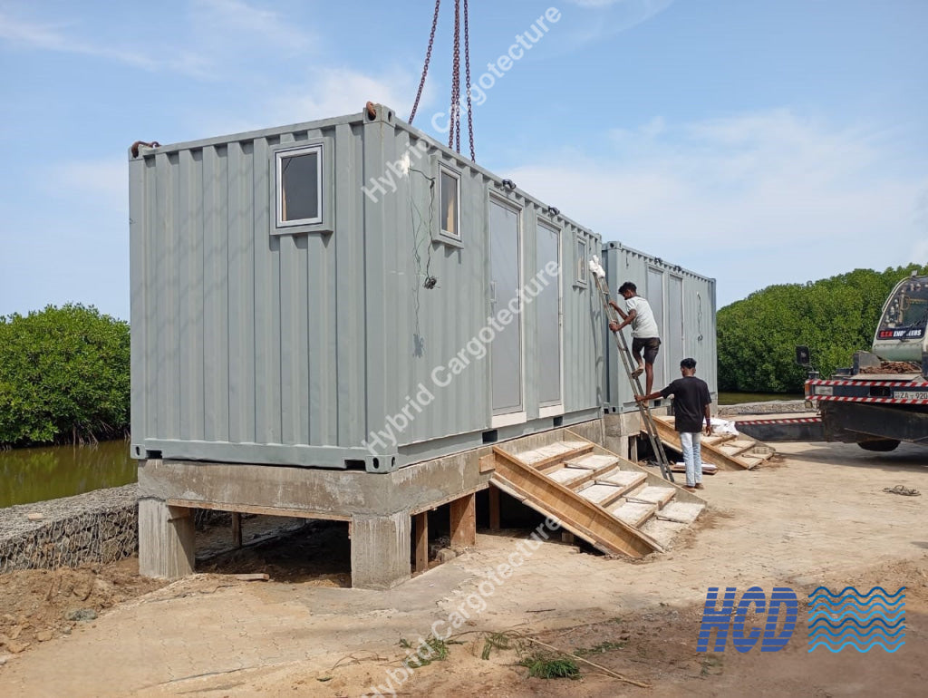 Luxury Mobile Washrooms by HCD – Enhancing Comfort at Kudawa Beach, Kalpitiya - Second Image