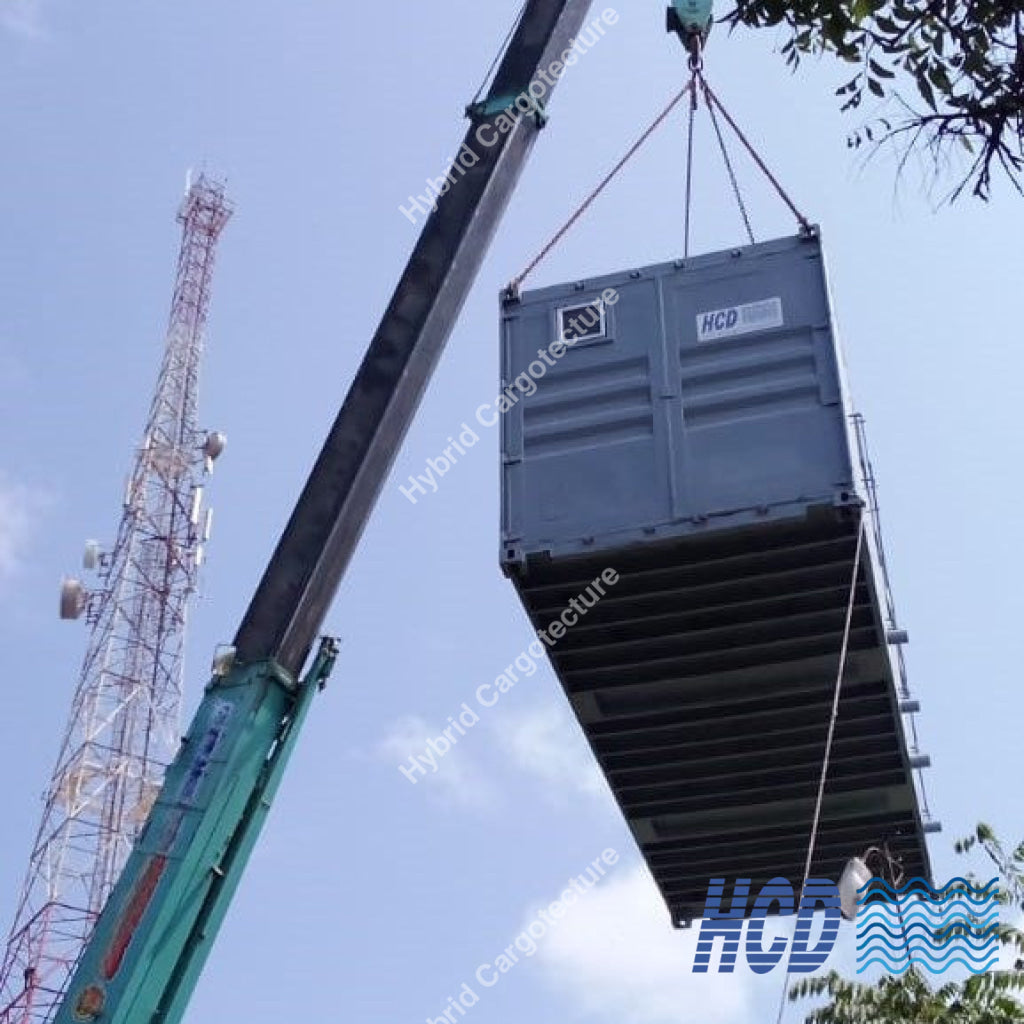 Luxury Mobile Washrooms Delivered to Dutch Bay, Kalpitiya by HCD - Second Image