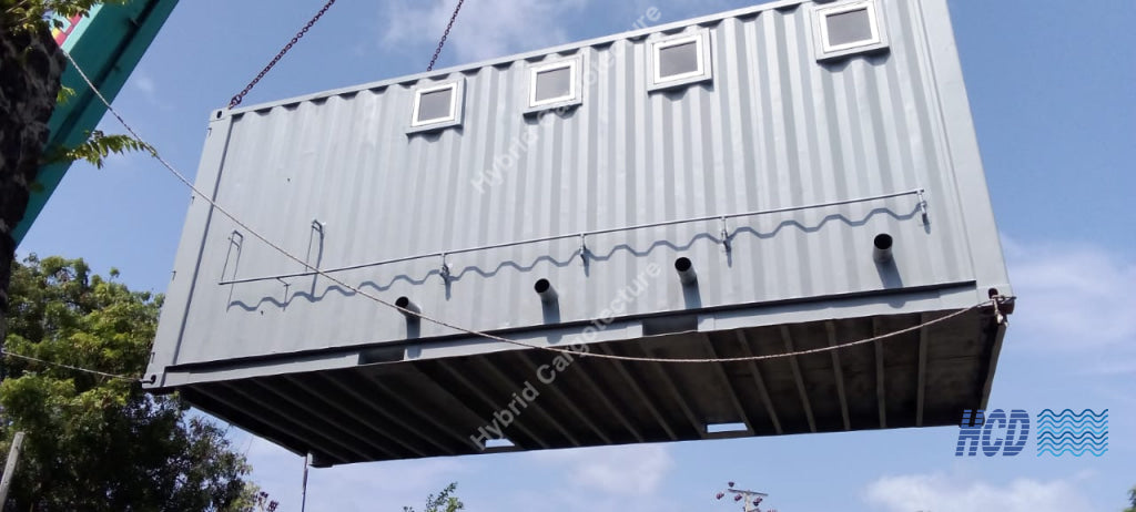 Luxury Mobile Washrooms Delivered To Dutch Bay Kalpitiya By Hcd