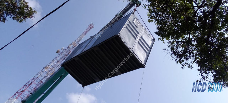 HCD container transport and placement project