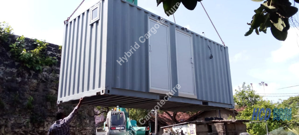 Luxury Mobile Washrooms Delivered To Dutch Bay Kalpitiya By Hcd