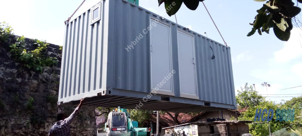 Luxury Mobile Washrooms Delivered To Dutch Bay Kalpitiya By Hcd