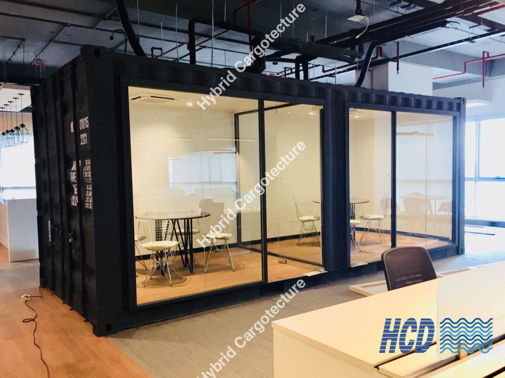 HCD Shipping Container Lounge @ Camso Loadstar , Orion City - Hybrid Cargotecture Development | We are Sri Lanka’s #1 innovative supplier in shipping container and civil building solutions, hybrid hotels, hybrid homes, shipping container homes, including office containers, shipping container office, ISO containers, shipping container conversion and steel fabricated boxes..