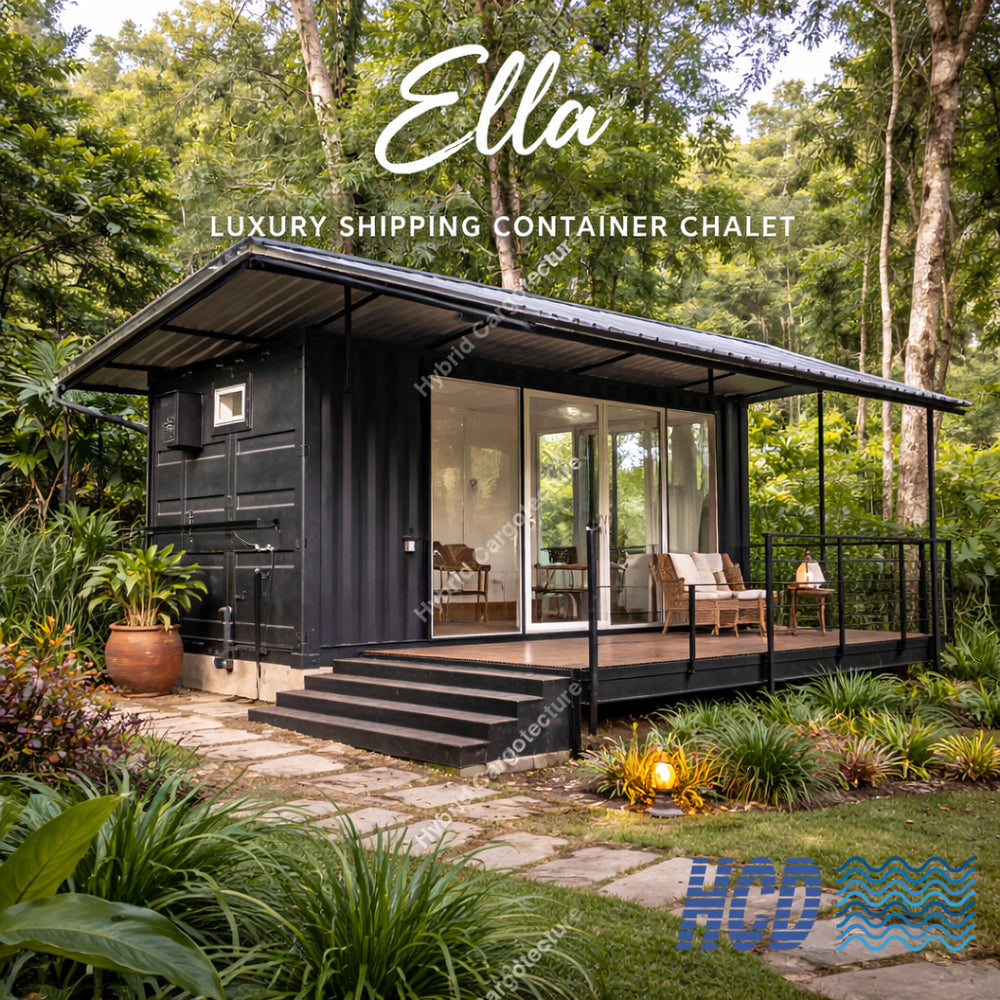 Luxury Shipping Container Hotel Chalets - Build in Ella Sri Lanka