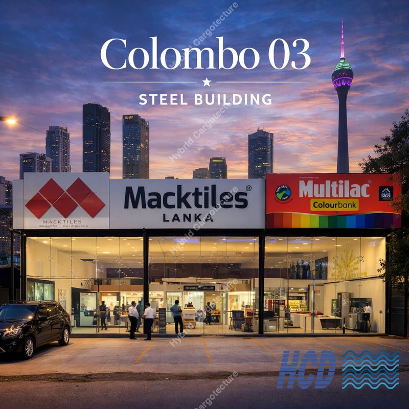 Macktiles Lanka Colombo 03 | Steel Building Steel