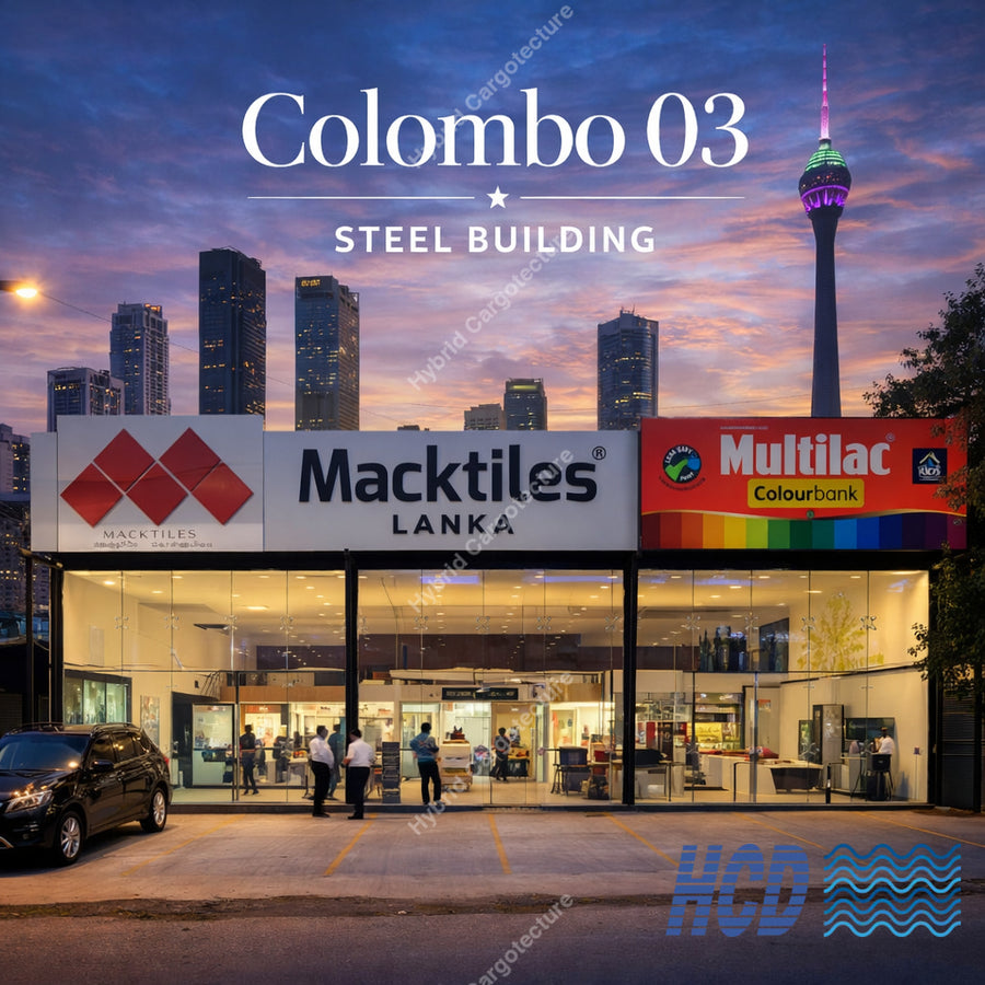 Macktiles Lanka, Colombo 03 | Steel Building