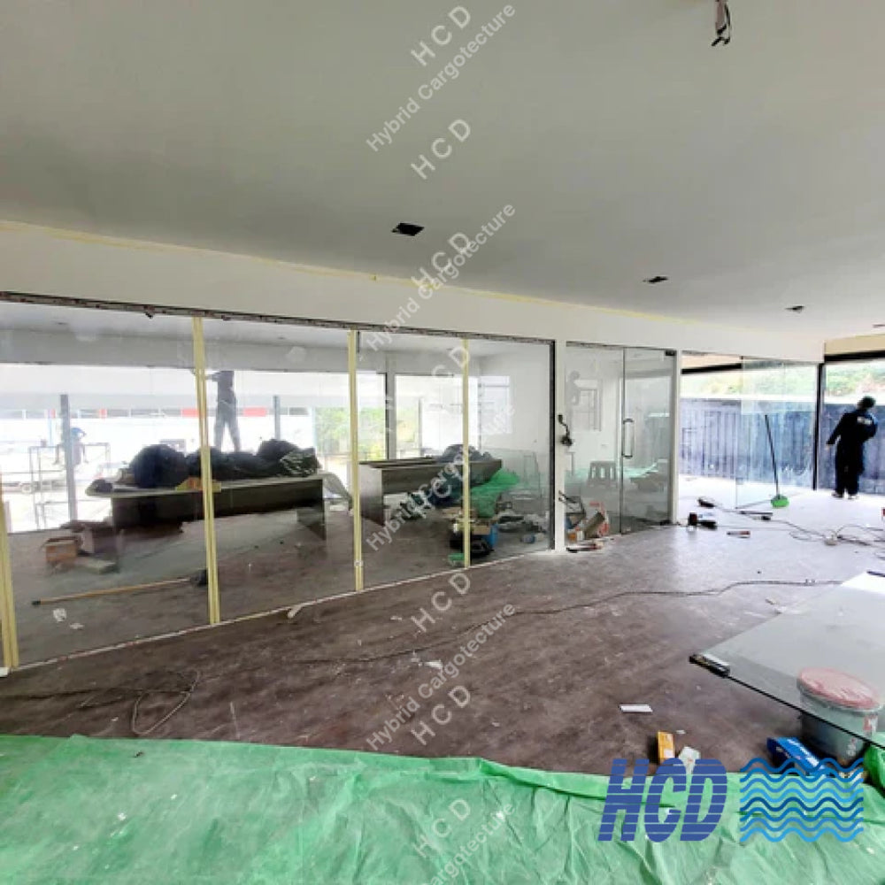 Steel Building [Client Macktiles Lanka Sea View Avenue Colombo 03] Steel