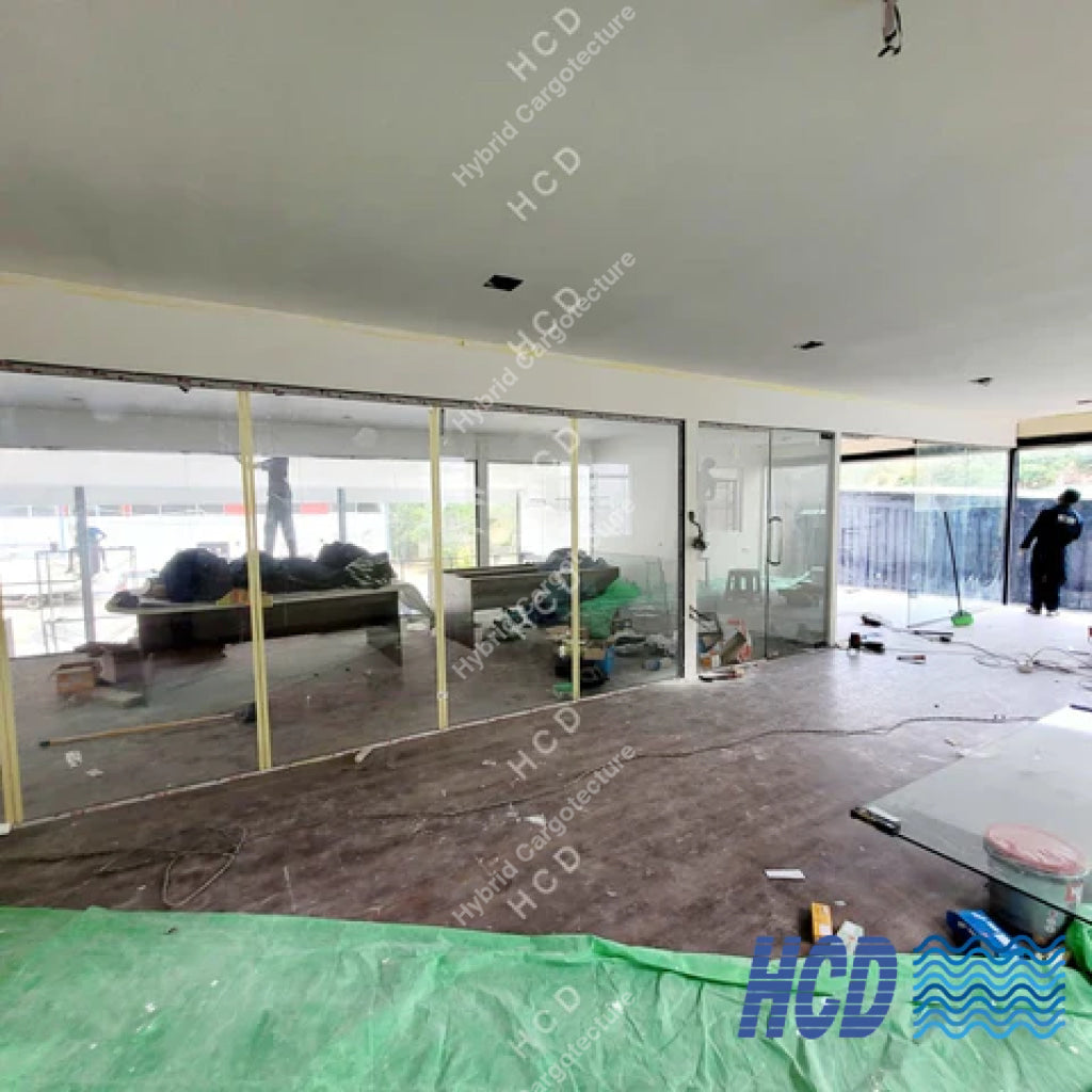 Steel Building [Client Macktiles Lanka Sea View Avenue Colombo 03] Steel