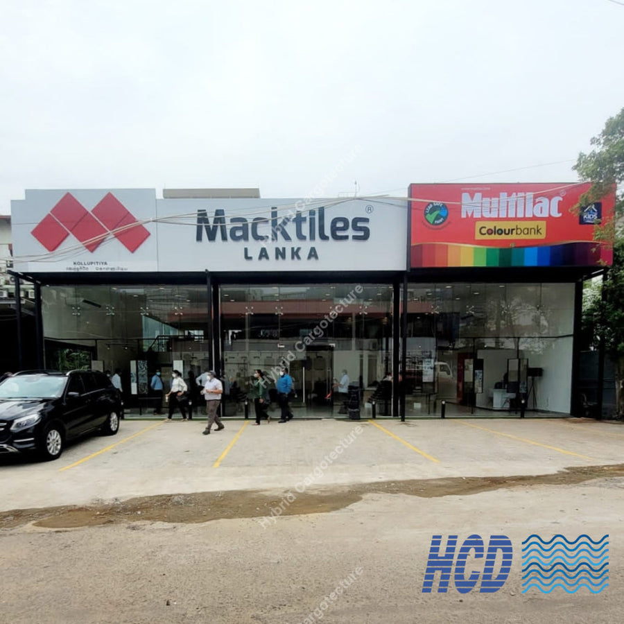 Macktiles Lanka, Colombo 03 | Steel Building