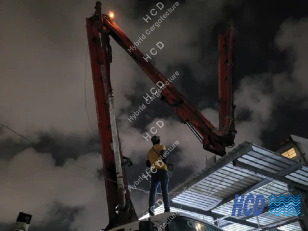 Steel Building [Client Macktiles Lanka Sea View Avenue Colombo 03] Steel