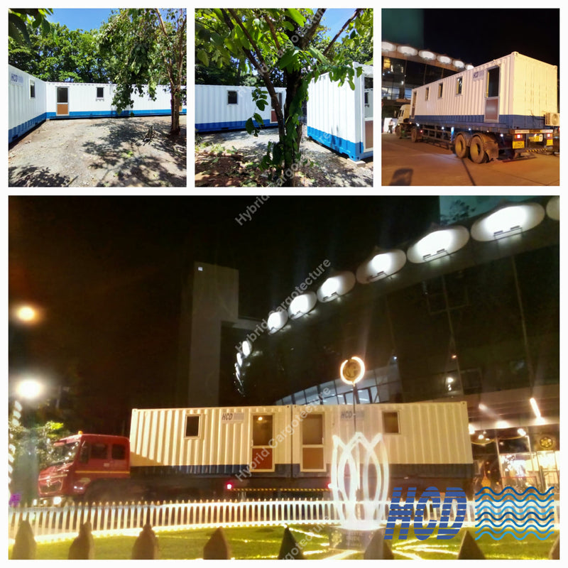 Office Containers Delivered to Majestic Pride Casino at Lotus Tower