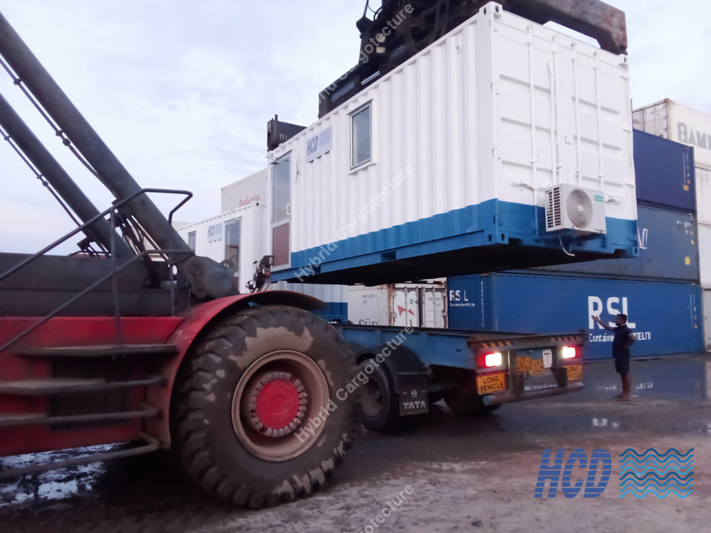Office Containers Delivered to Majestic Pride Casino at Lotus Tower