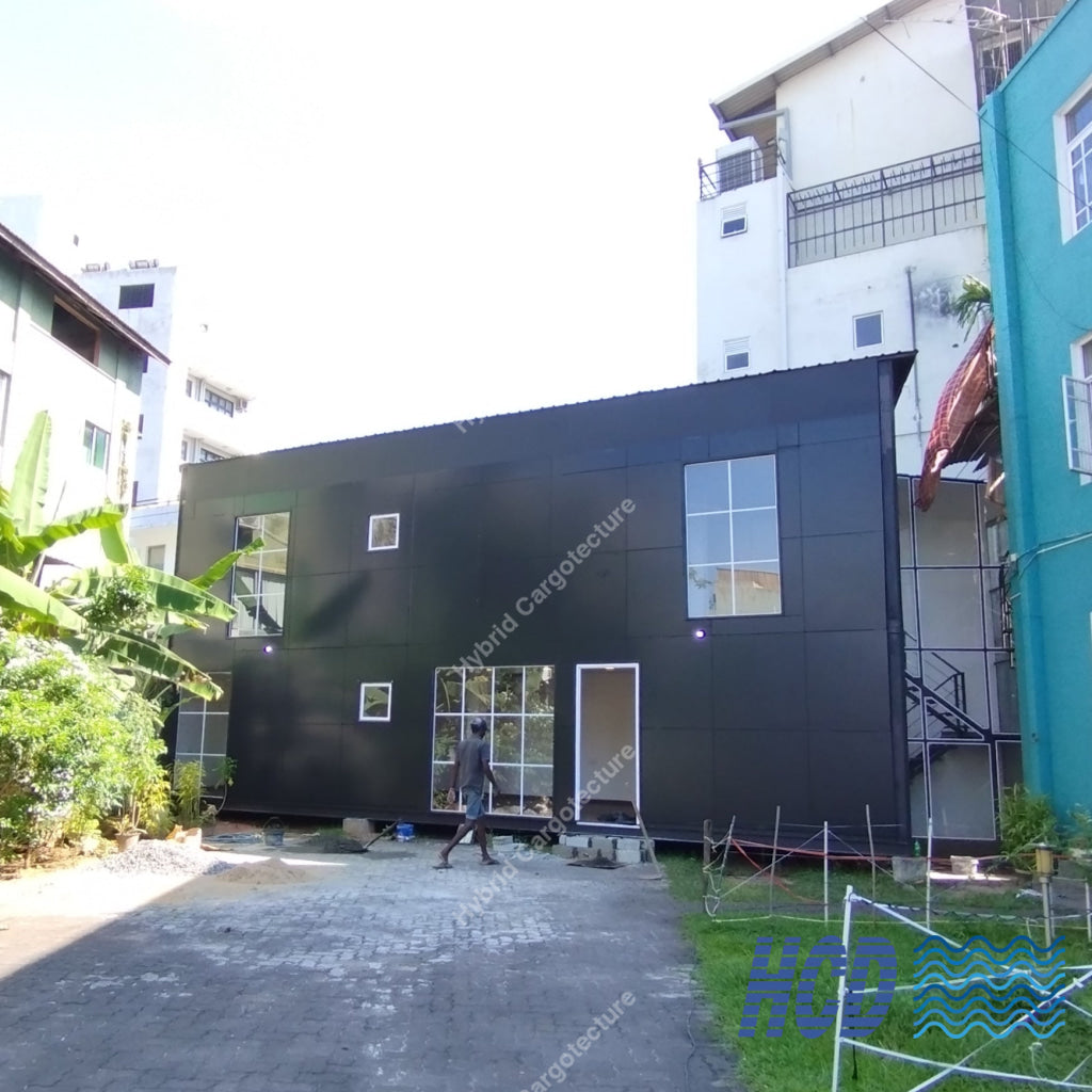 Two Story Steel Building In Nawala