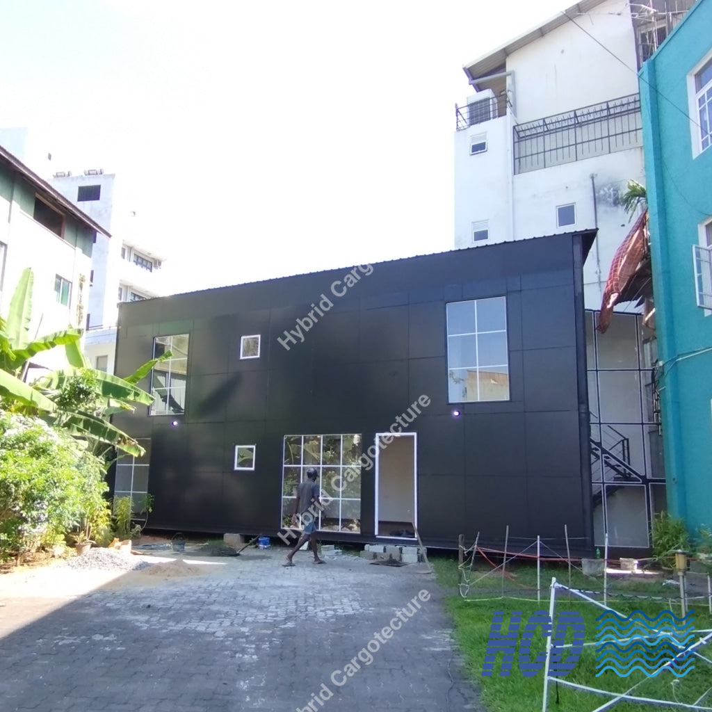 Two Story Steel Building In Nawala
