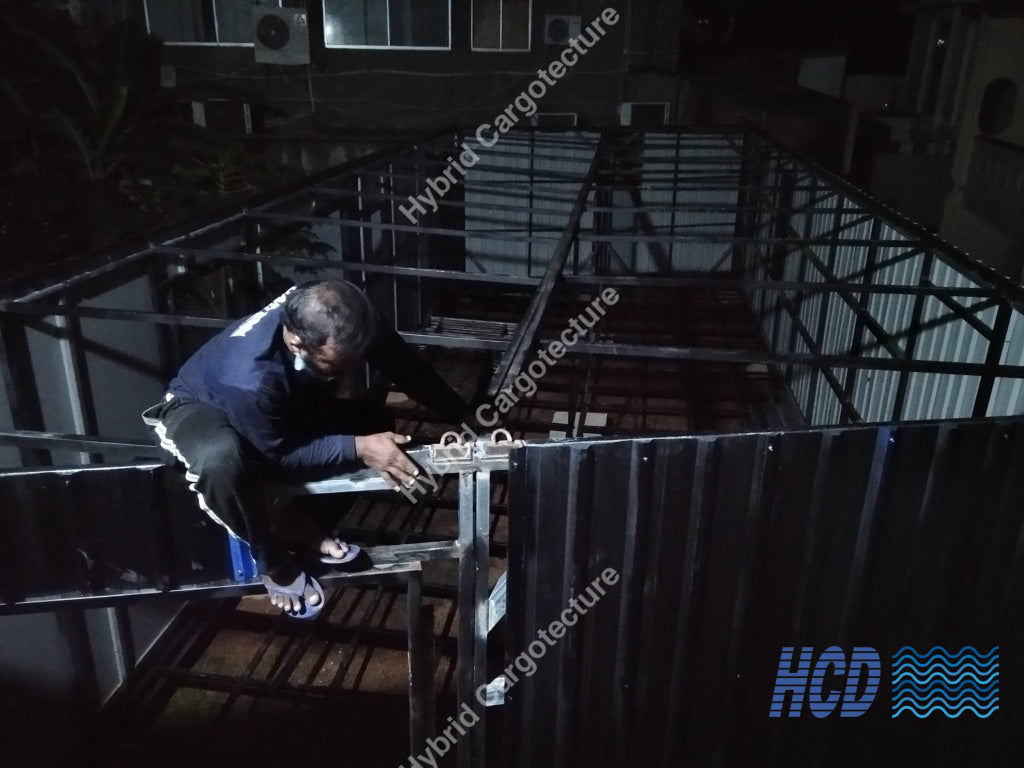 Steel Structure Building Construction For Rajagiriya