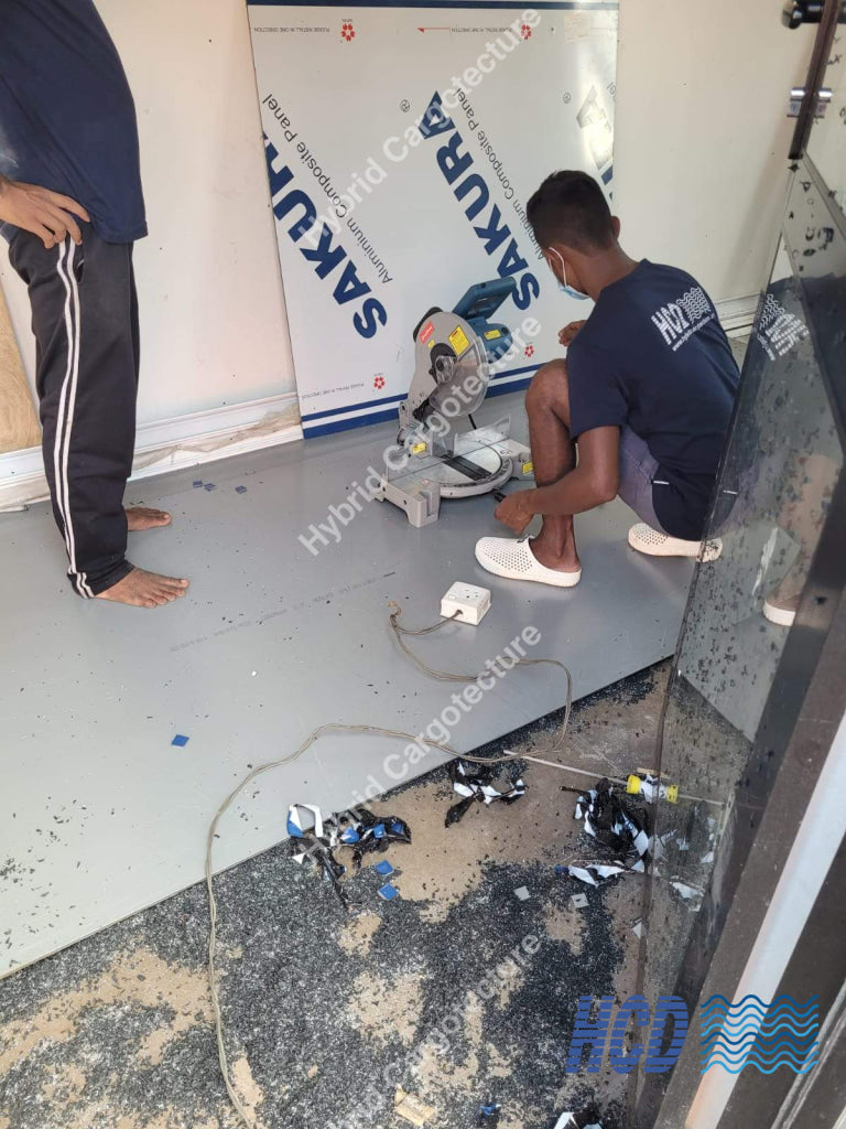 Steel Structure Building Construction For Rajagiriya