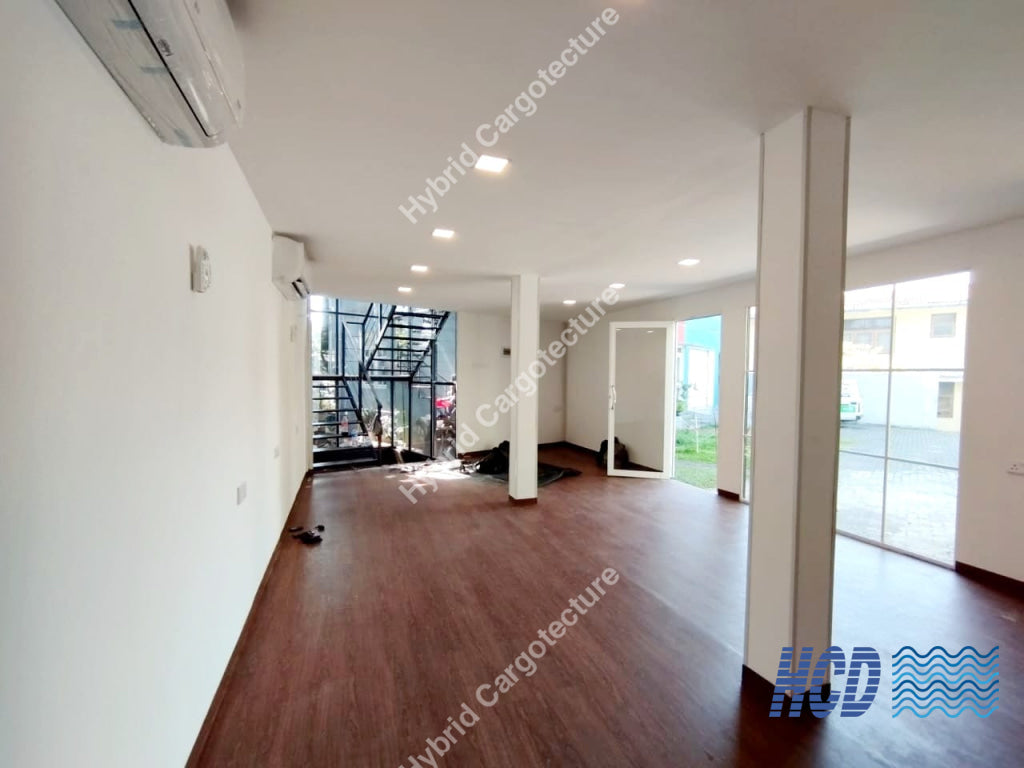 Two Story Steel Building In Nawala