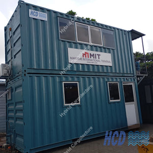 Maritime International Terminal At Colombo Port Utilizes Hcd Office Containers