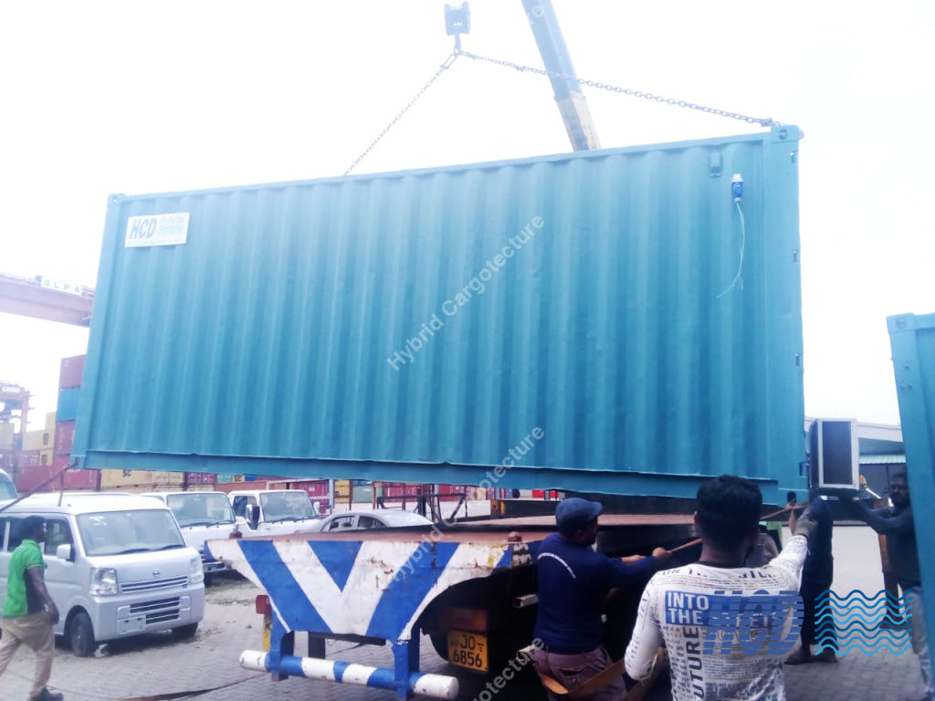 Maritime International Terminal At Port City Colombo Utilizes Hcd Office Containers