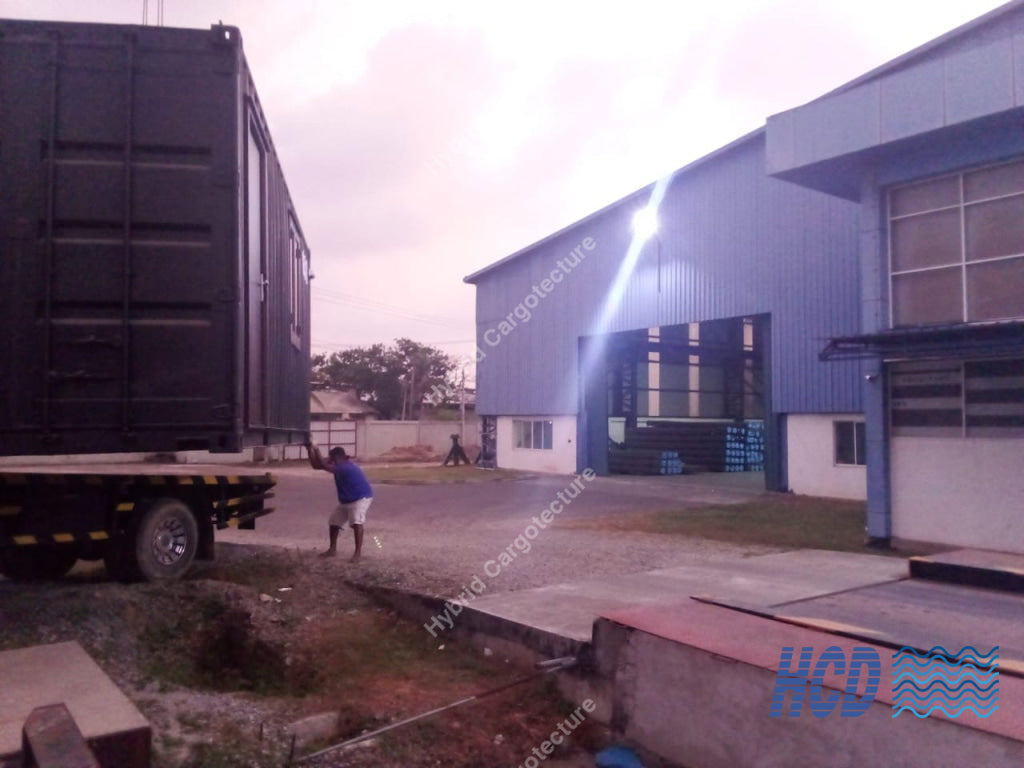 Hcd Delivers Office Containers To Melwa
