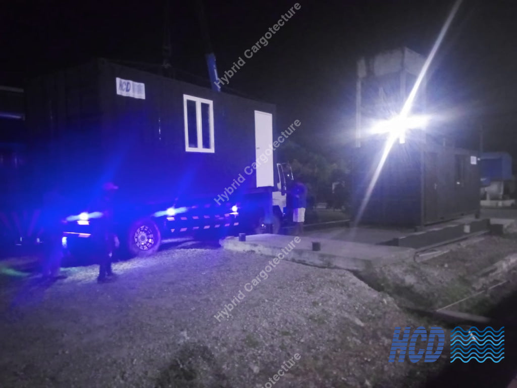 Hcd Delivers Office Containers To Melwa