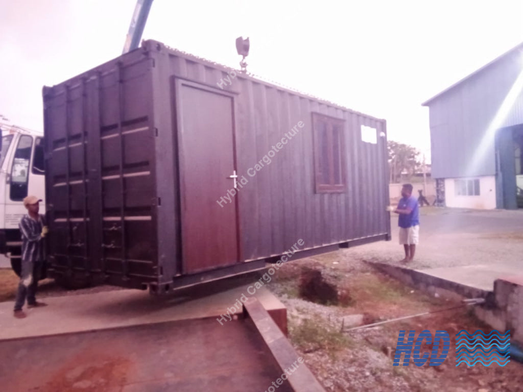 Hcd Delivers Office Containers To Melwa