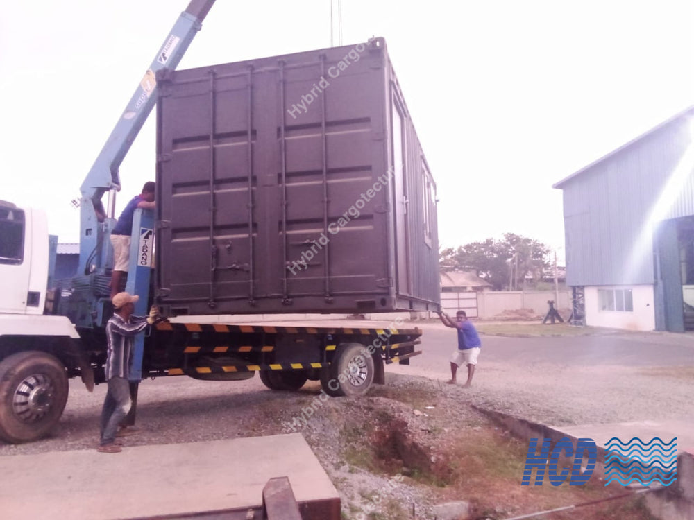Hcd Delivers Office Containers To Melwa