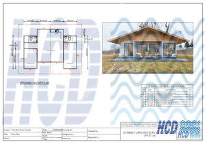 Modern Two-Bedroom Shipping Container House Plan | Stylish 4X20Ft Home Design