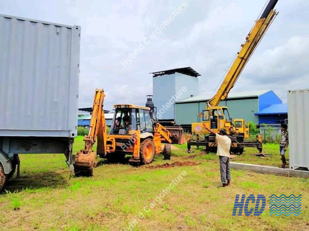 HCD Hybrid Office cum Home @ Laugfs Solar Power Plant - Hybrid Cargotecture Development | We are Sri Lanka’s #1 innovative supplier in shipping container and civil building solutions, hybrid hotels, hybrid homes, shipping container homes, including office containers, shipping container office, ISO containers, shipping container conversion and steel fabricated boxes..