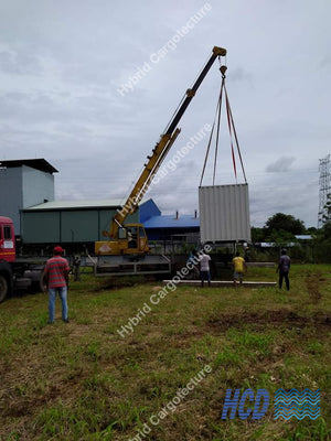 HCD Hybrid Office cum Home @ Laugfs Solar Power Plant - Hybrid Cargotecture Development | We are Sri Lanka’s #1 innovative supplier in shipping container and civil building solutions, hybrid hotels, hybrid homes, shipping container homes, including office containers, shipping container office, ISO containers, shipping container conversion and steel fabricated boxes..