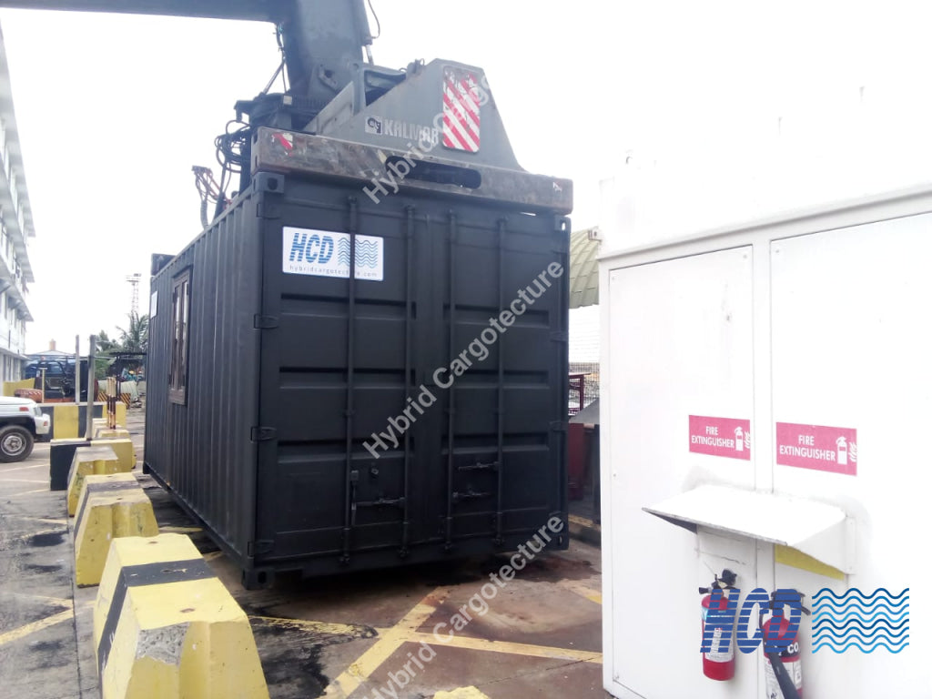 Foresight Engineering - Office Container For Site Operations At Colombo International Terminal