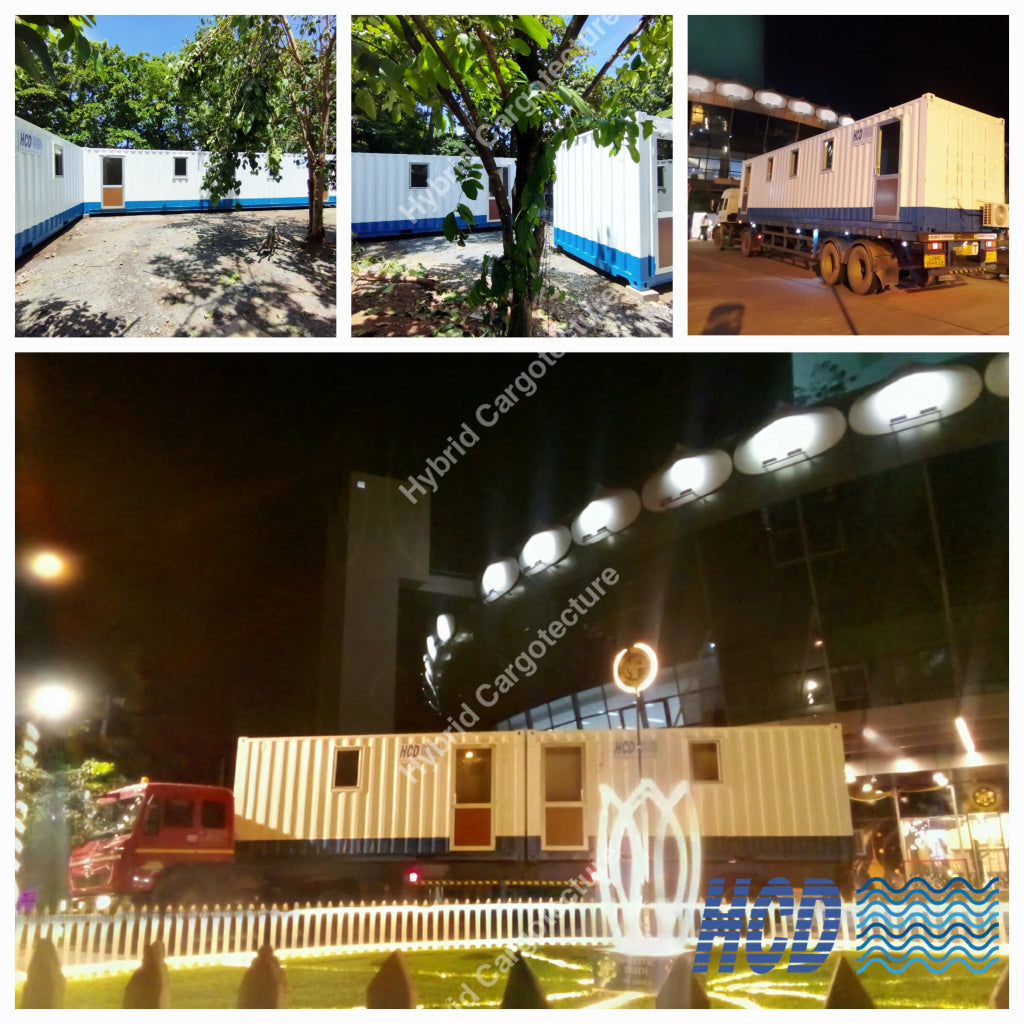 Office Containers Delivered to Majestic Pride Casino at Lotus Tower