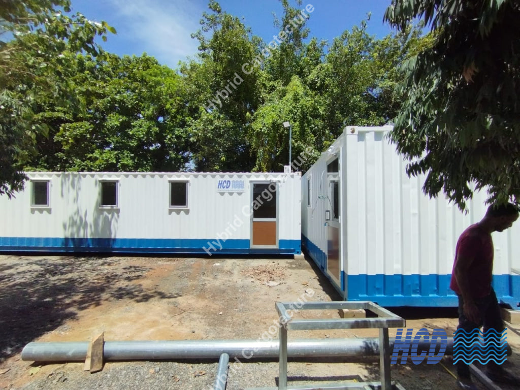 Office Containers Delivered to Majestic Pride Casino at Lotus Tower