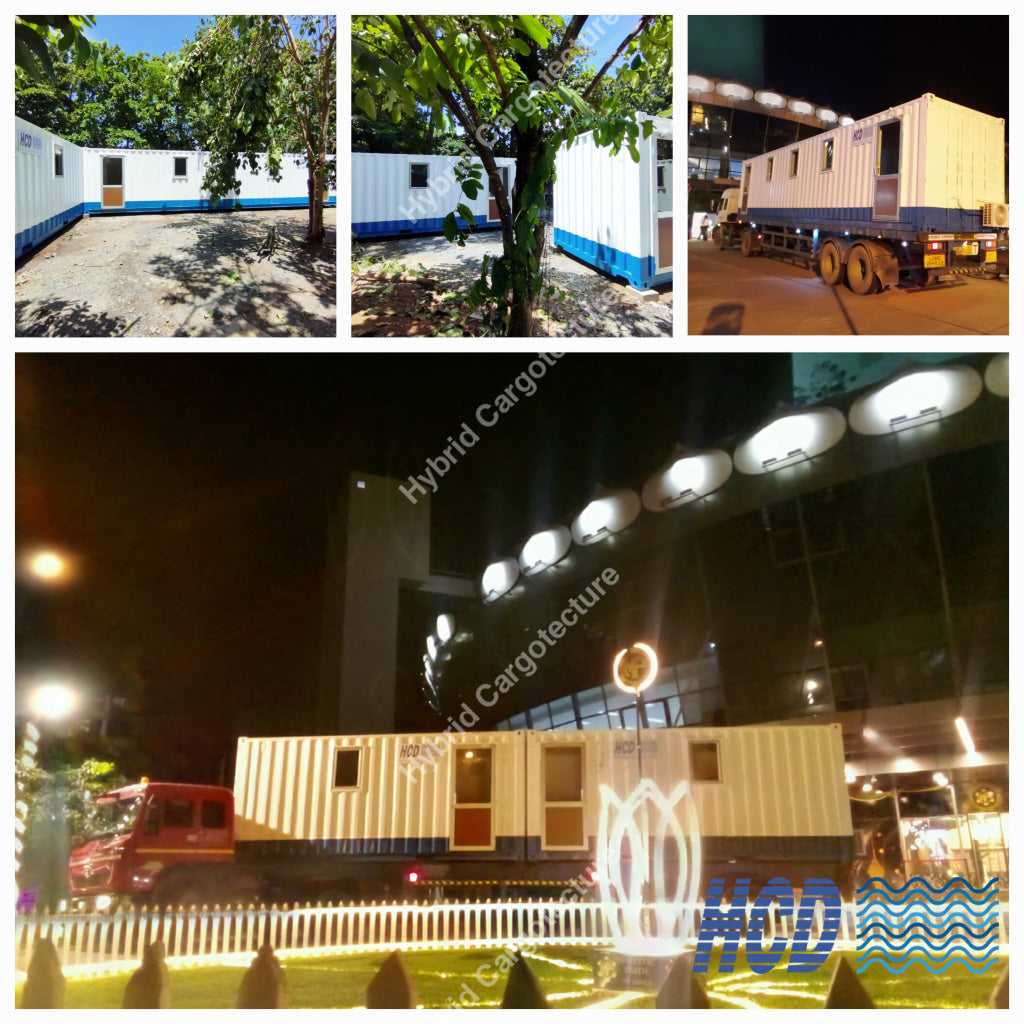 Office Containers Delivered to Majestic Pride Casino at Lotus Tower