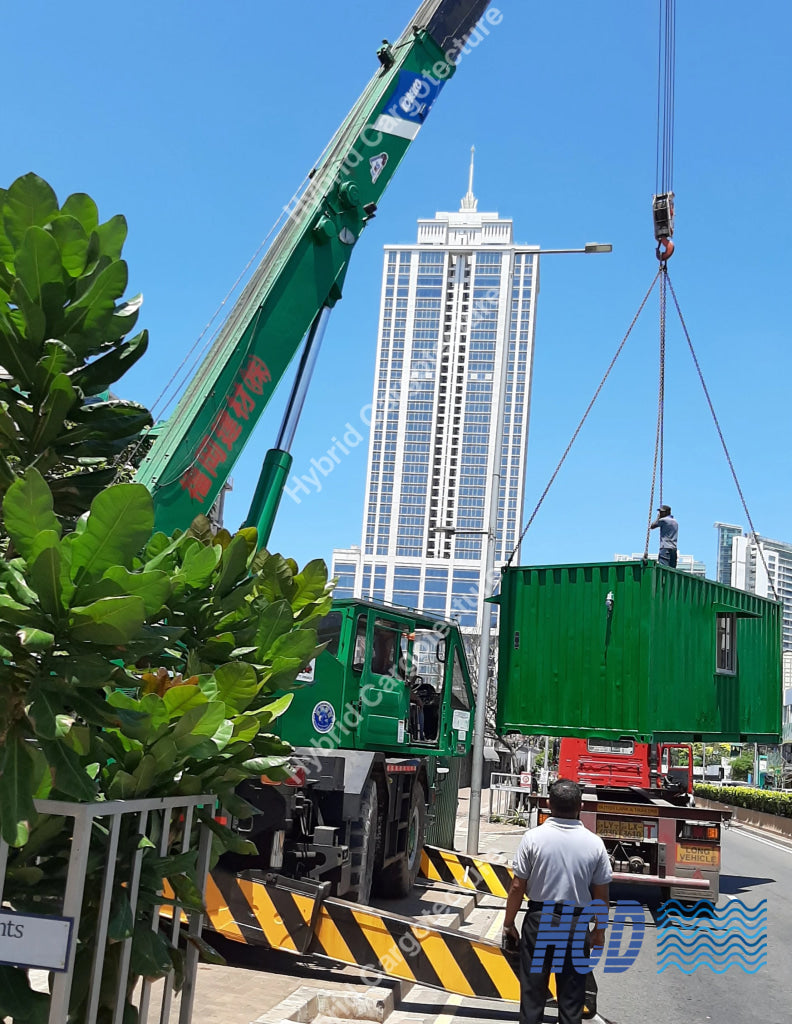 American Embassy in Sri Lanka gets a HCD Office Container - Hybrid Cargotecture Development | We are Sri Lanka’s #1 innovative supplier in shipping container and civil building solutions, hybrid hotels, hybrid homes, shipping container homes, including office containers, shipping container office, ISO containers, shipping container conversion and steel fabricated boxes..