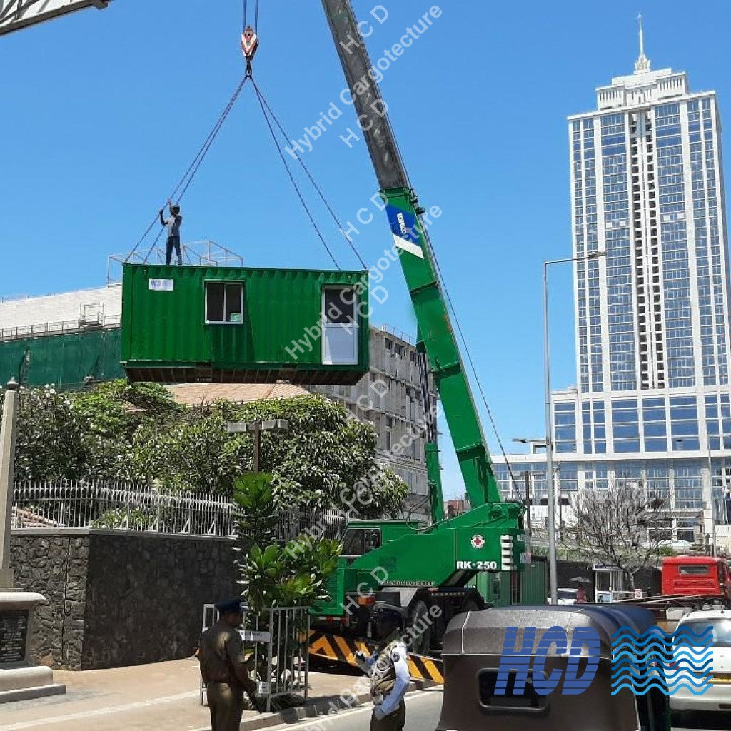 American Embassy In Sri Lanka Gets A Hcd Office Container Hybrid