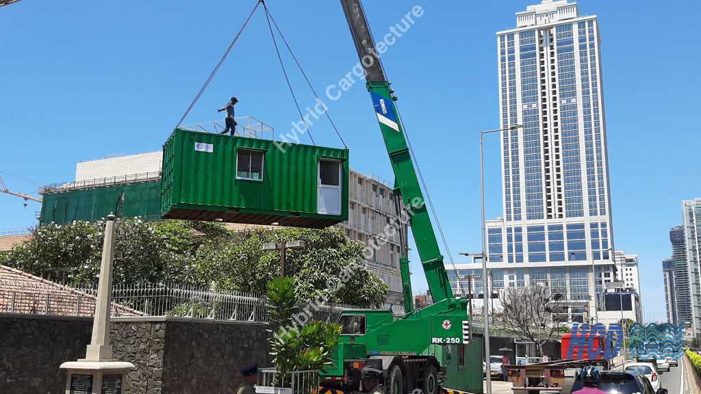 American Embassy In Sri Lanka Gets A Hcd Office Container Hybrid