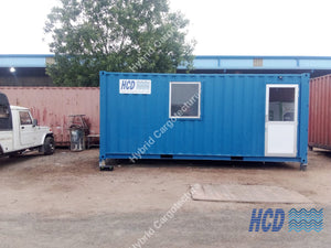 Office + Storage Container Combo for ELS Construction