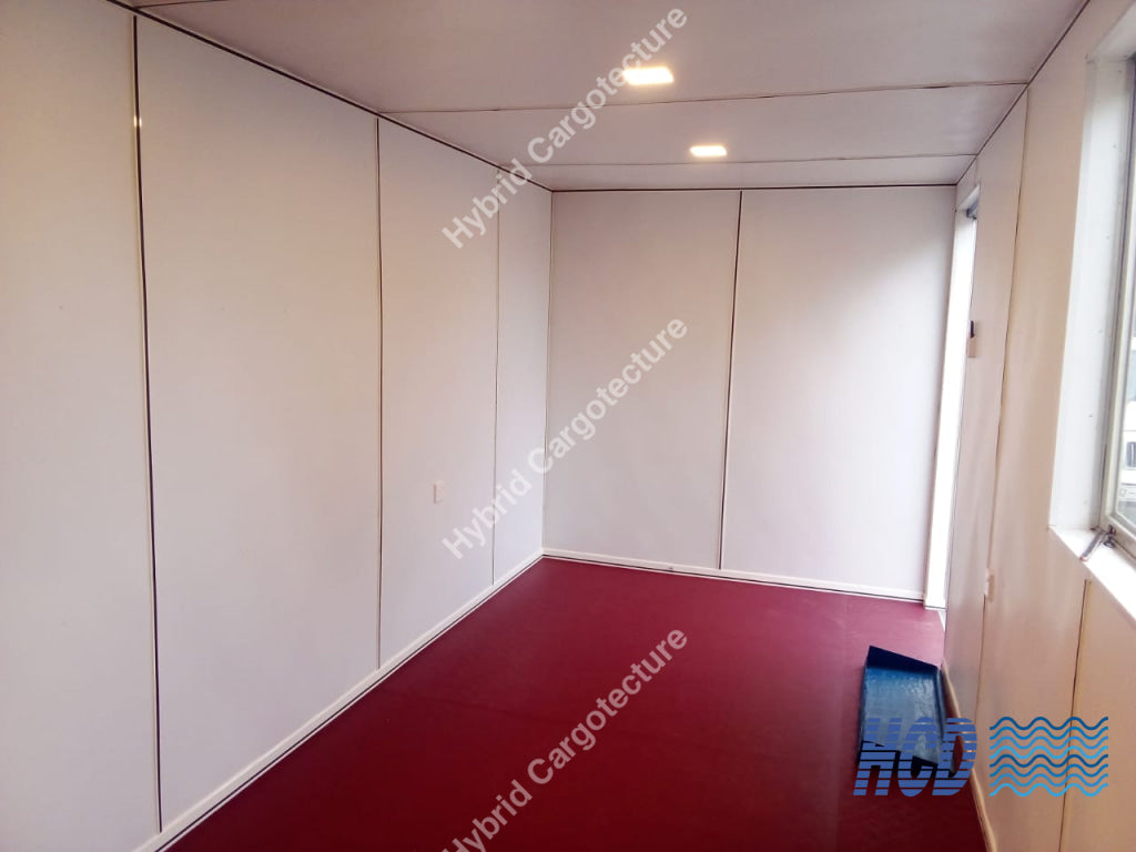 Office + Storage Container Combo for ELS Construction