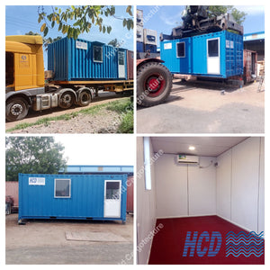 Office + Storage Container Combo for ELS Construction
