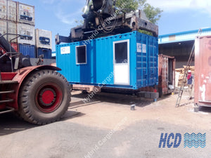 Office + Storage Container Combo for ELS Construction