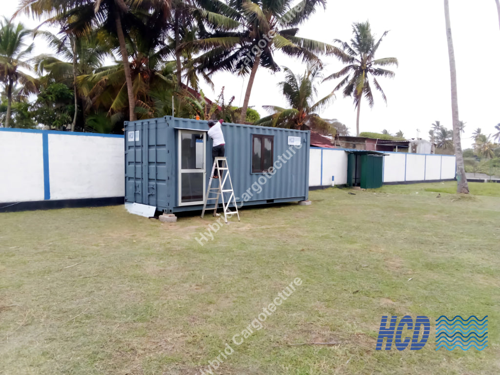 Pitch Capital – 20ft Hybrid Office Container Delivered by HCD