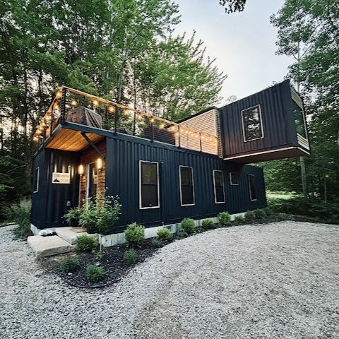 Steelhaven - 3 Bedroom 1000 sqft Hybrid Shipping Container Home, Michigan