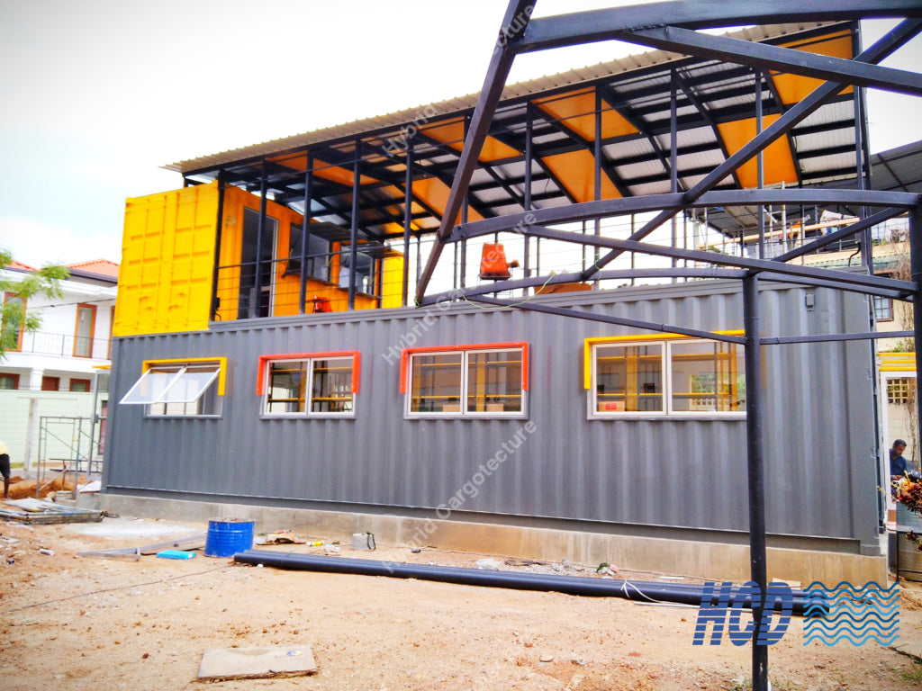 Sakya Institute, Nugegoda | Two Storey Containerized Building - Second Image