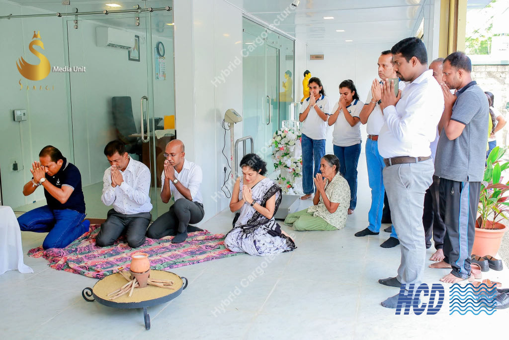 Steel Containerized Office for Samagi Exports – Ambalangoda
