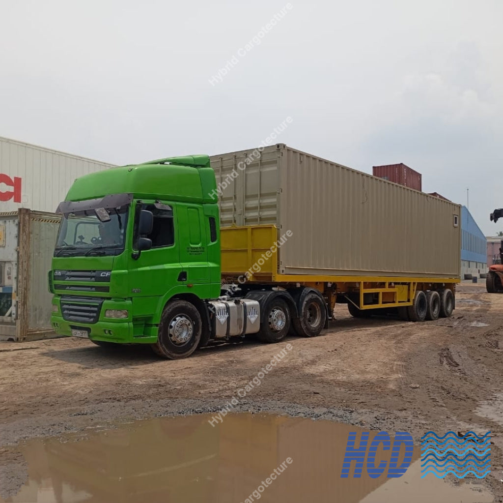 Steel Containerized Office for Samagi Exports – Ambalangoda