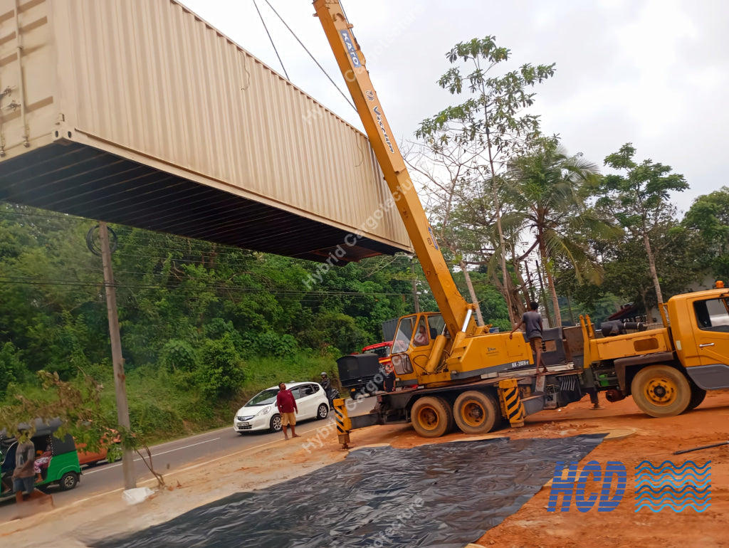 Steel Containerized Office for Samagi Exports – Ambalangoda