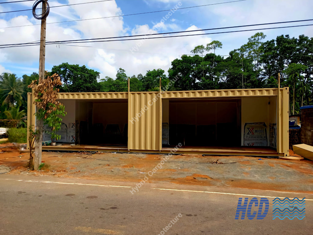 Steel Containerized Office for Samagi Exports – Ambalangoda